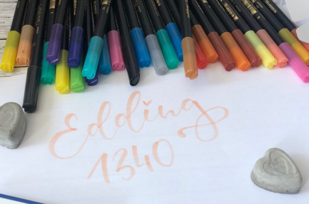 edding brush pen