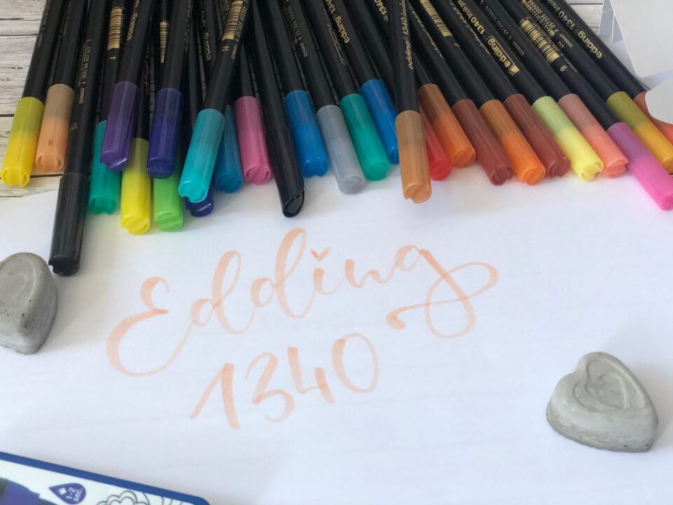 edding brush pen