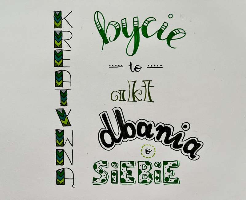 wyzwanie letteringowe