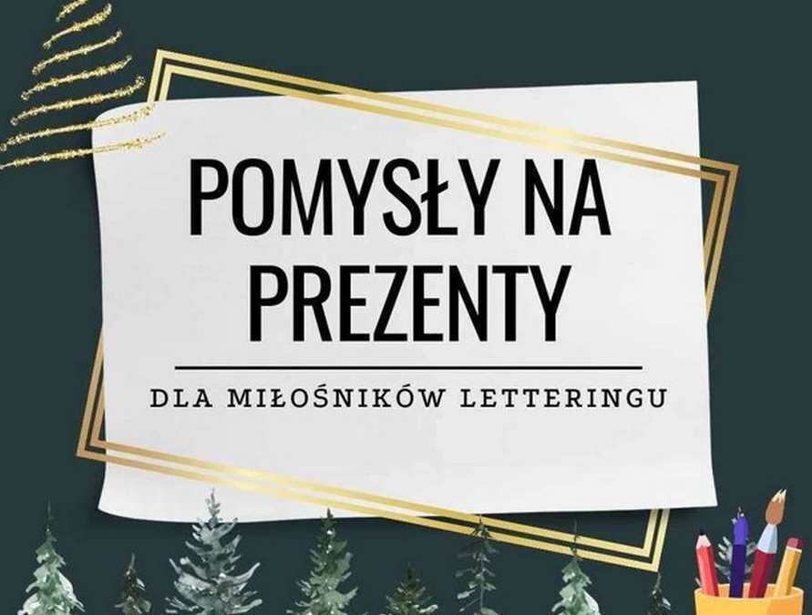 prezent do letteringu